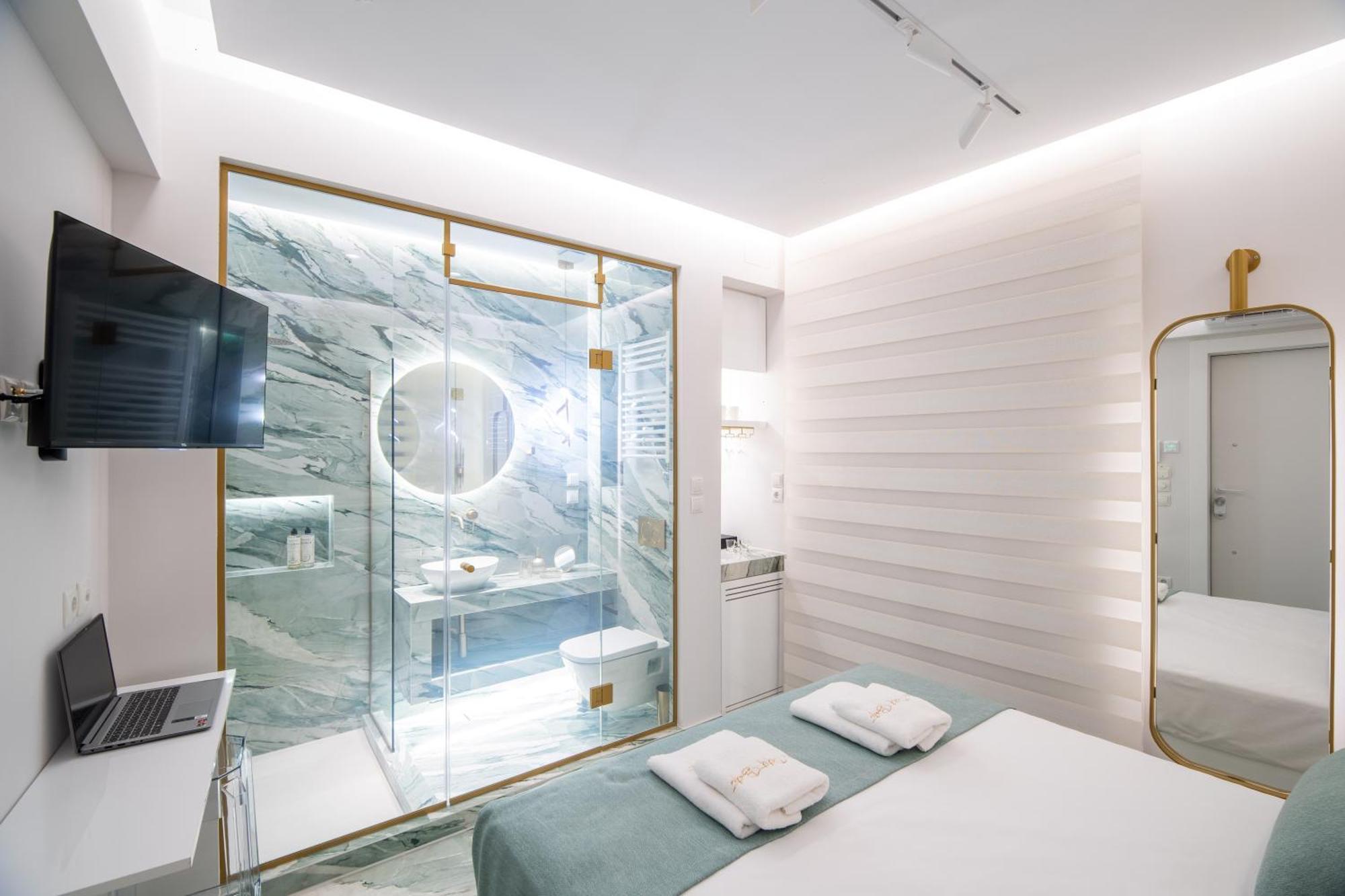 Апартаменты Luxury - Le Petit Bati Волос Экстерьер фото